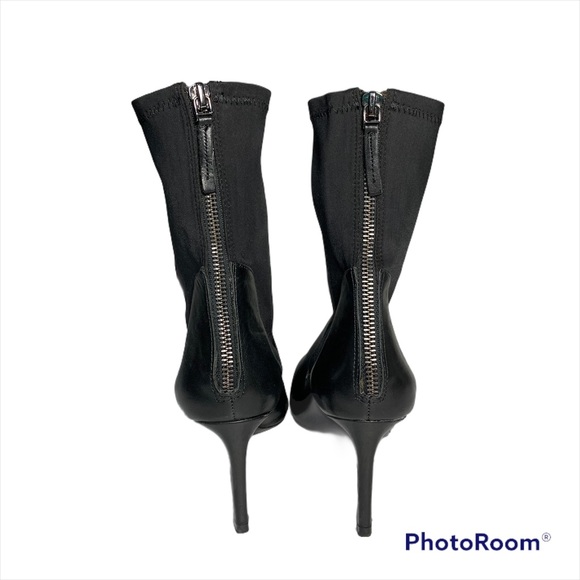 Zara pointed toe heel sock boot Size 36 - Picture 3 of 6